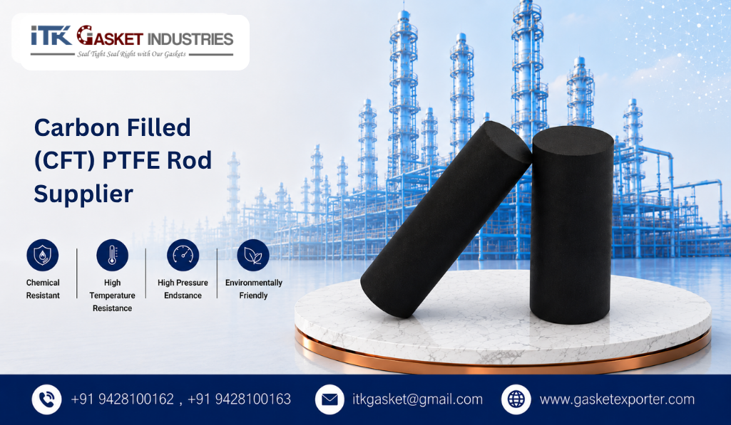 Carbon Filled (CFT) PTFE Rod Supplier
