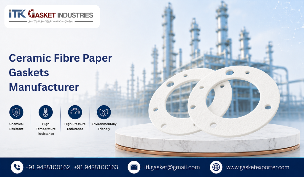 Ceramic Fibre Paper Gaskets Manufacturer