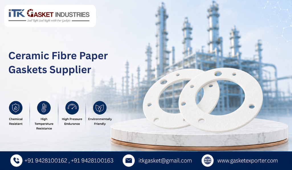 Ceramic Fibre Paper Gaskets Supplier