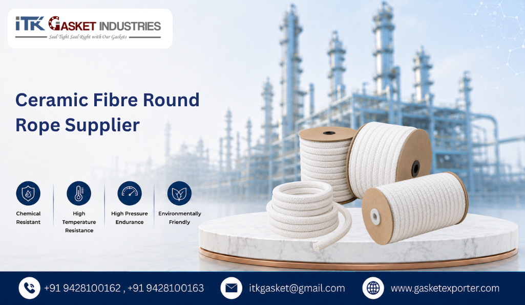 Ceramic Fibre Round Rope Supplier