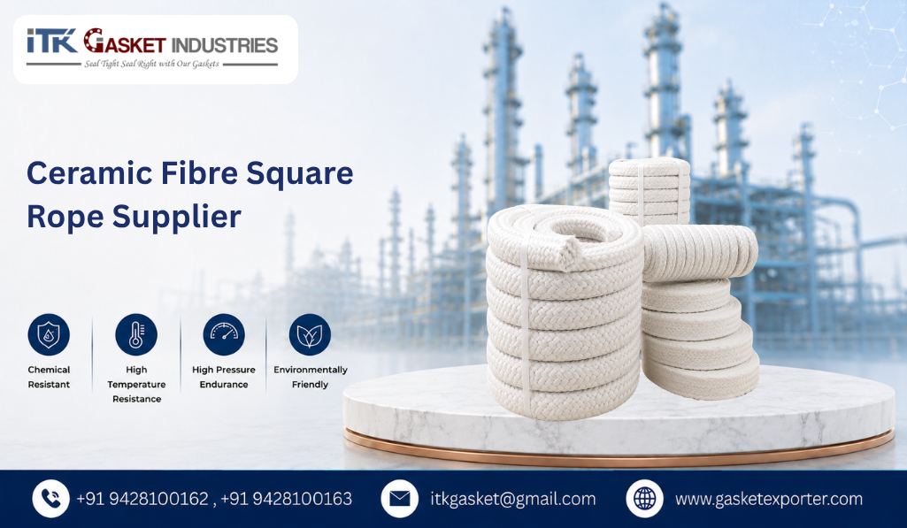 Ceramic Fibre Square Rope Supplier