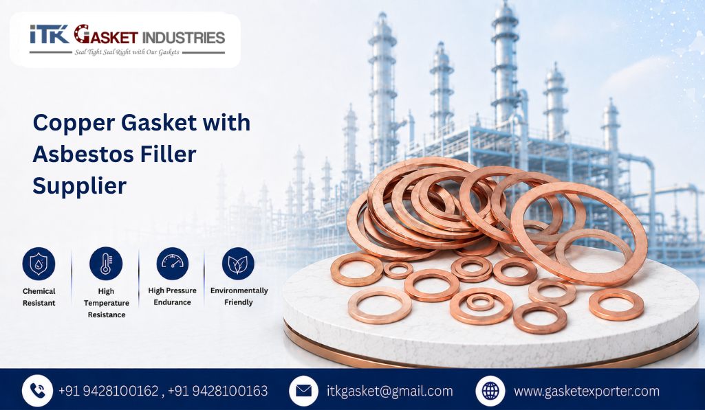 Copper Gasket with Asbestos Filler Supplier