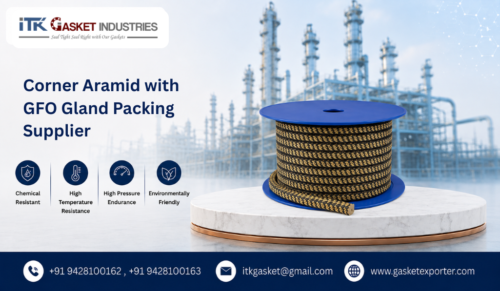 Corner Aramid with GFO Gland Packing Supplier