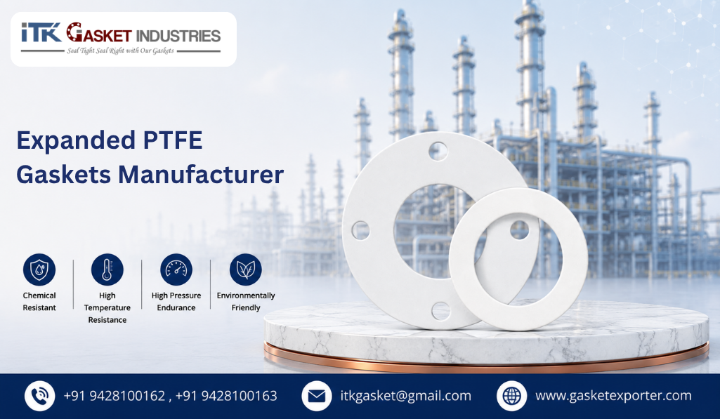 Expanded PTFE Gaskets Manufacturer