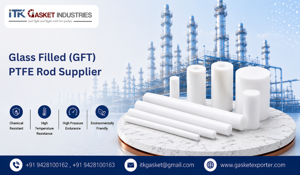 Glass Filled (GFT) PTFE Rod Supplier