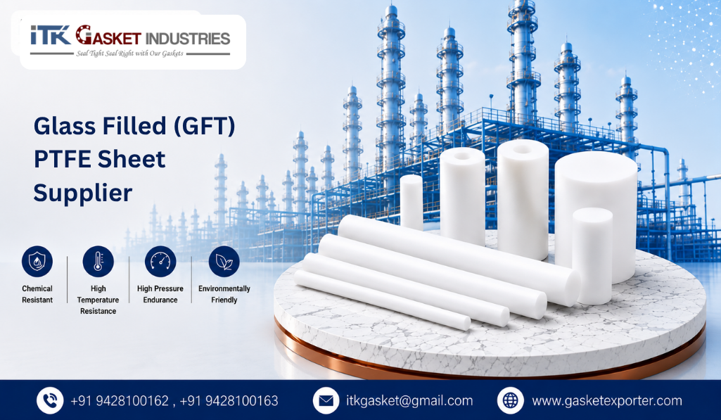 Glass Filled (GFT) PTFE Sheet Supplier
