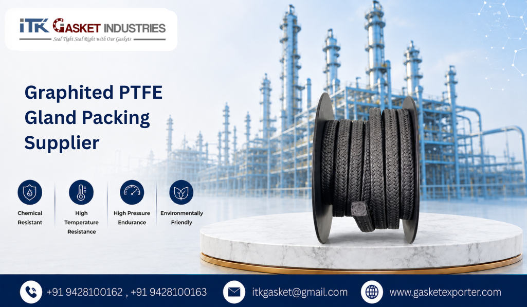 Graphited PTFE Gland Packing Supplier