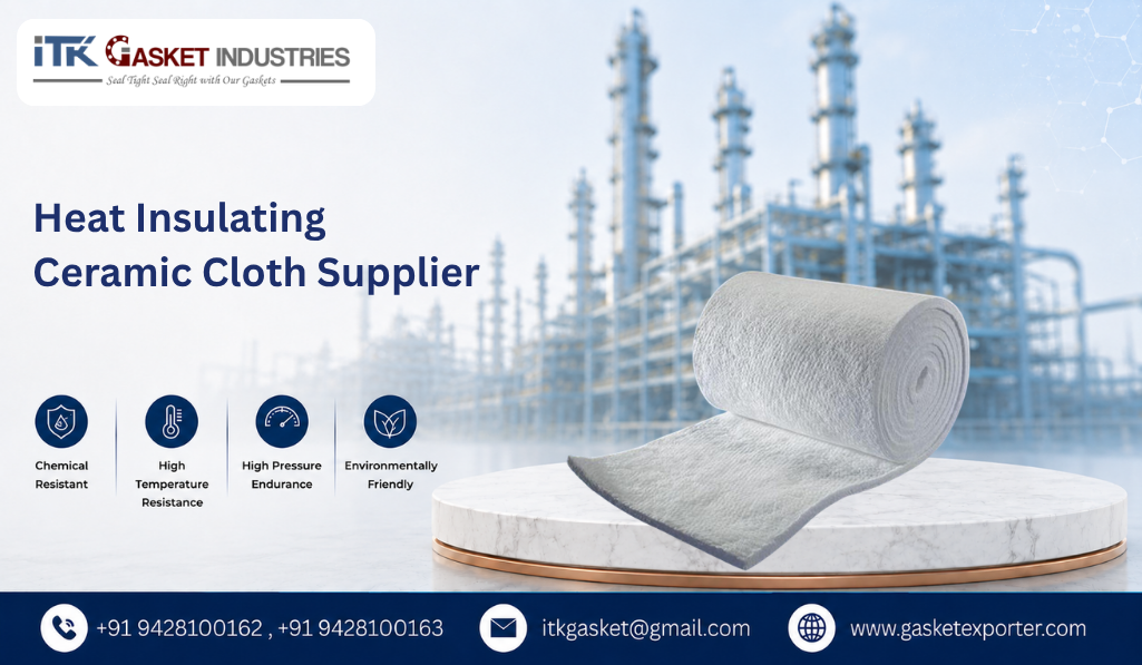 Heat Insulating Ceramic Cloth Supplier