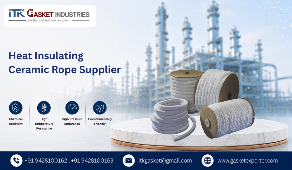 Heat Insulating Ceramic Rope Supplier
