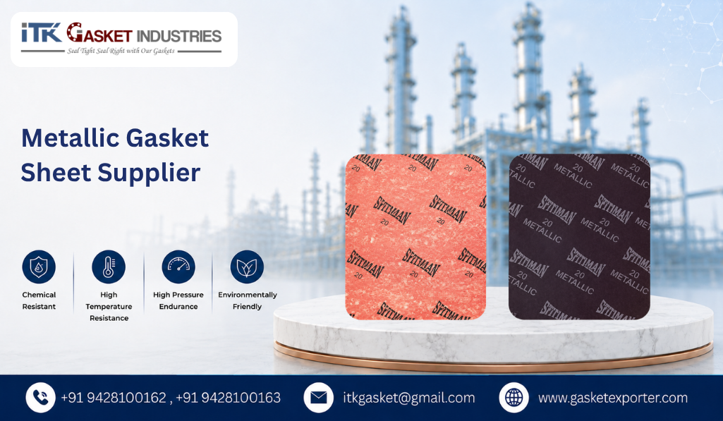 Metallic Gasket Sheet Supplier