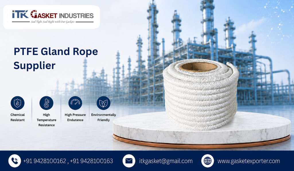PTFE Gland Rope Supplier