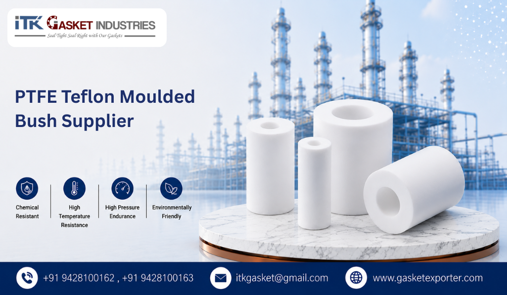 PTFE Teflon Moulded Bush Supplier