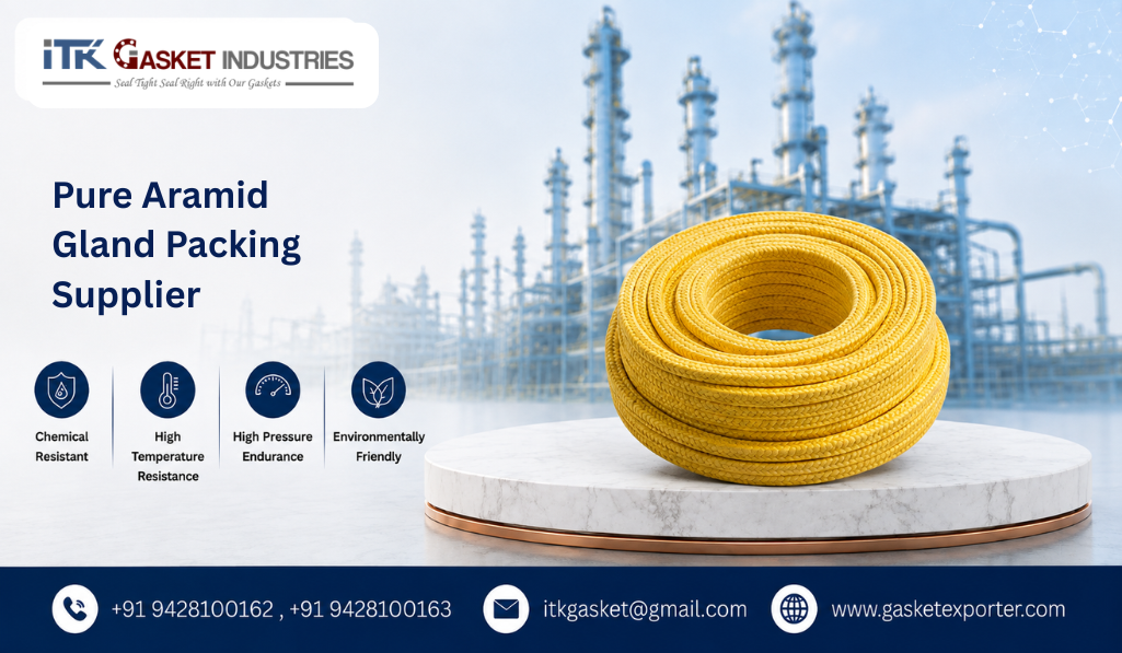 Pure Aramid Gland Packing Supplier
