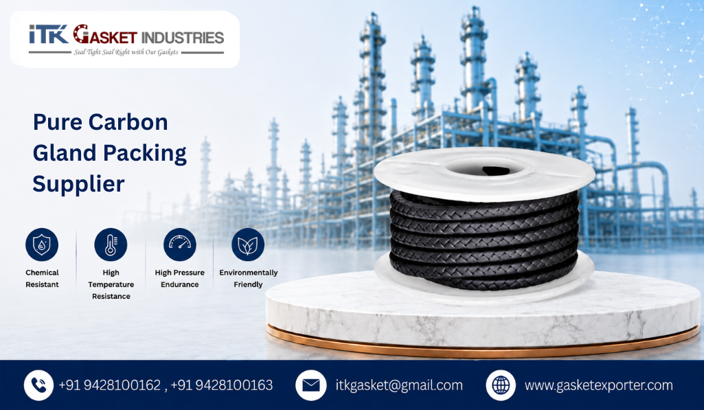 Pure Carbon Gland Packing Supplier