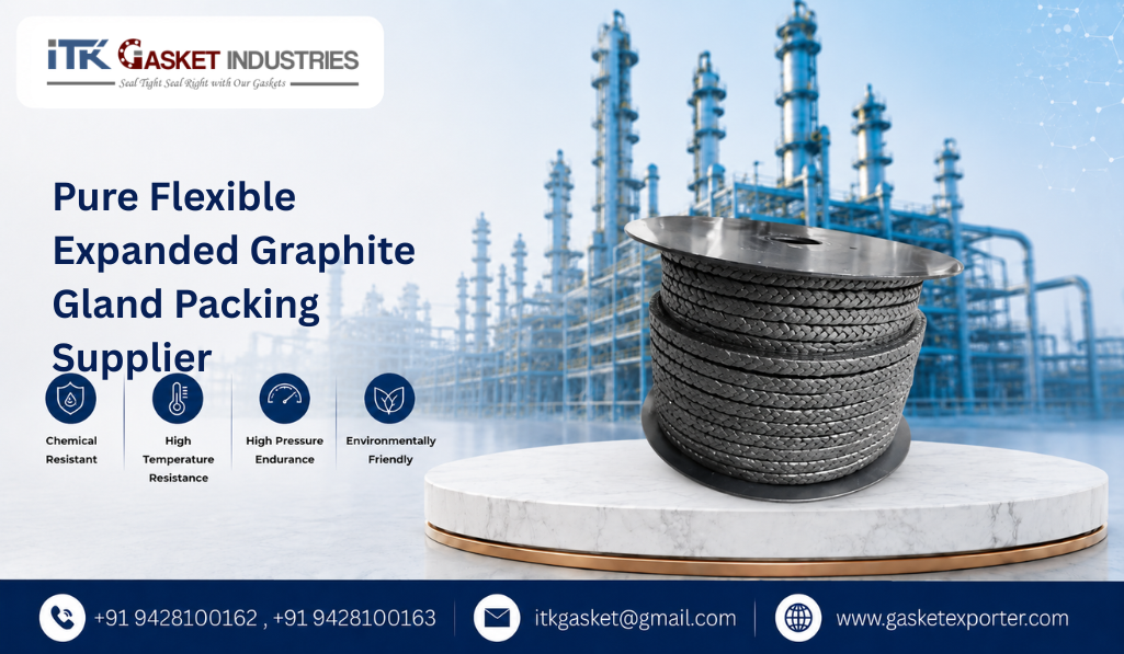 Pure Flexible Expanded Graphite Gland Packing Supplier