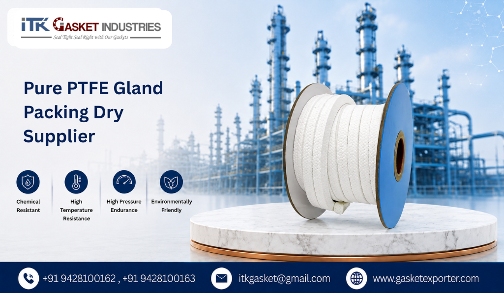 Pure PTFE Gland Packing Dry Supplier