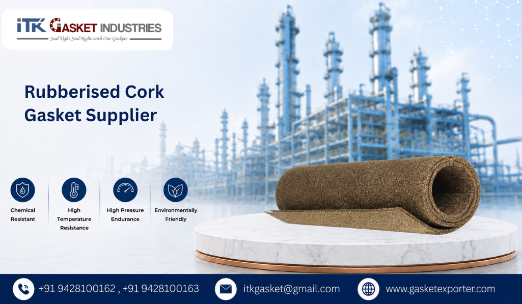 Rubberised Cork Gasket Supplier